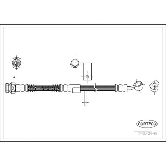 19032995 Brake Hose