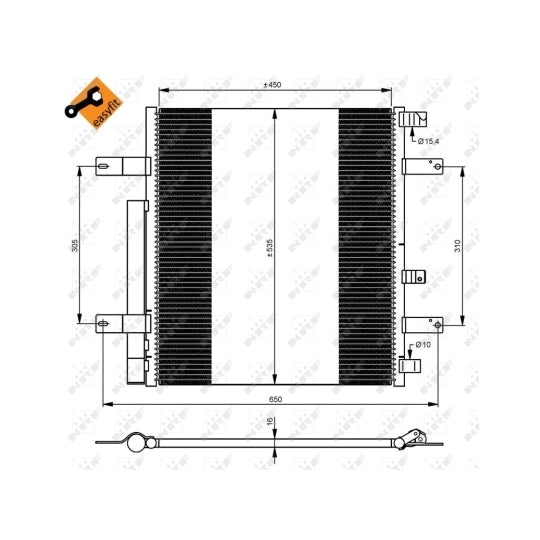 35925 Condenser, air conditioning
