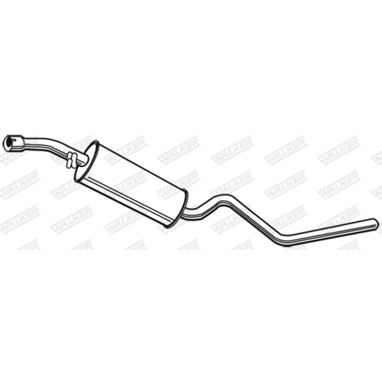 23207 Middle Silencer