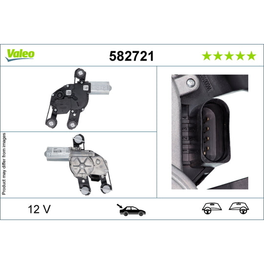 582721 Wiper Motor