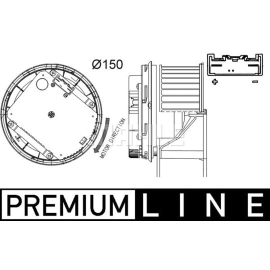 AB 263 000P Interior Blower