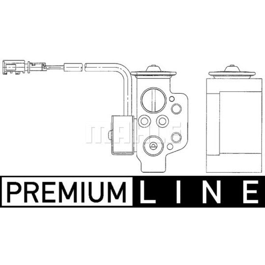 AVE 80 000P Expansion Valve, air conditioning
