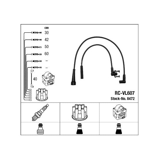 8472 Ignition Cable Kit