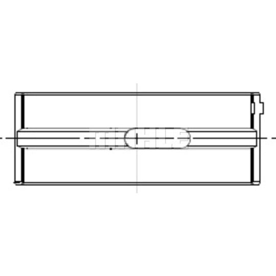 213 HL 21652 025 Crankshaft Bearings