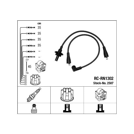 2587 Ignition Cable Kit
