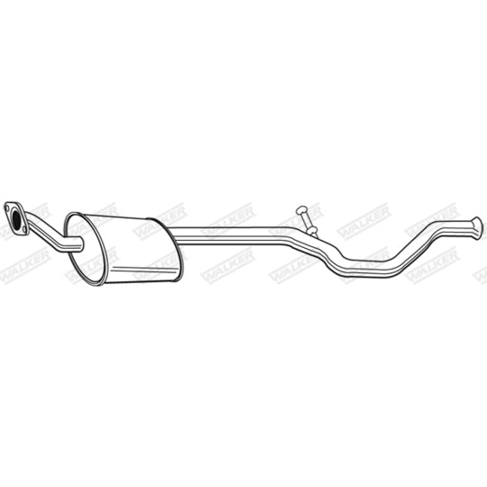 22644 Middle Silencer