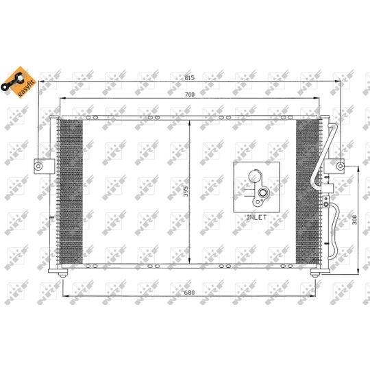 35396 Condenser, air conditioning