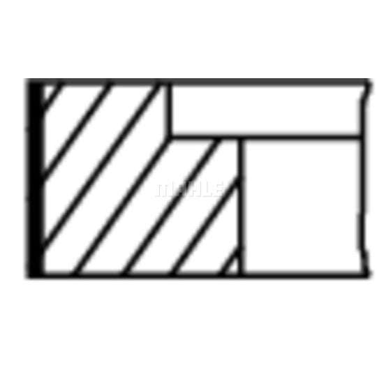 034 75 V2 Piston Ring Kit