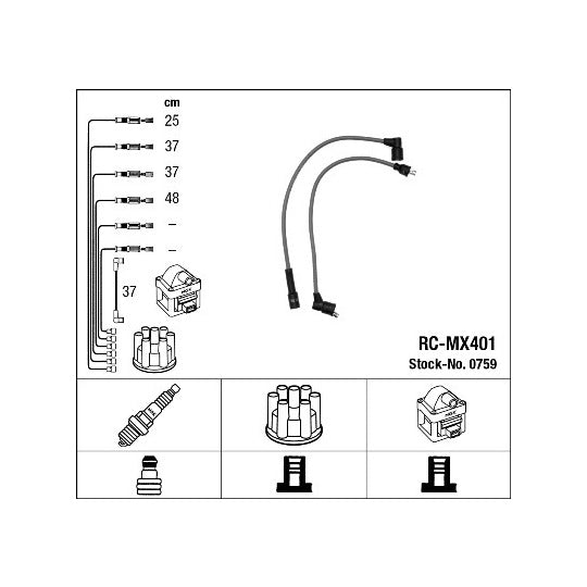 0759 Ignition Cable Kit