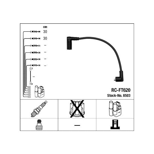8503 Ignition Cable Kit