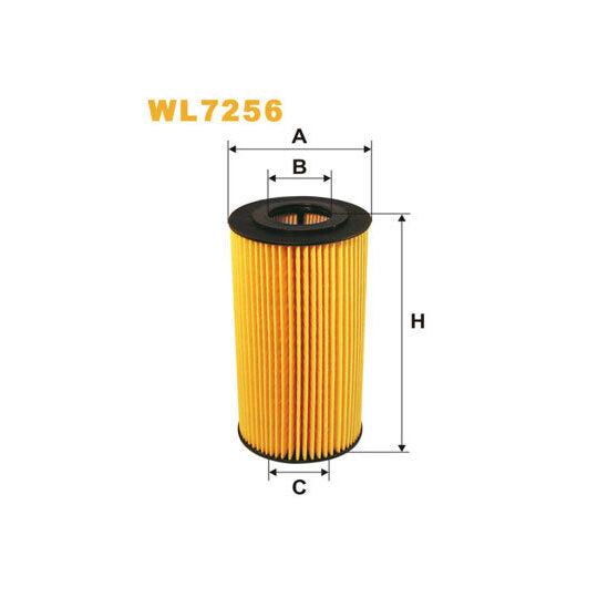 WL7256 Oil filter