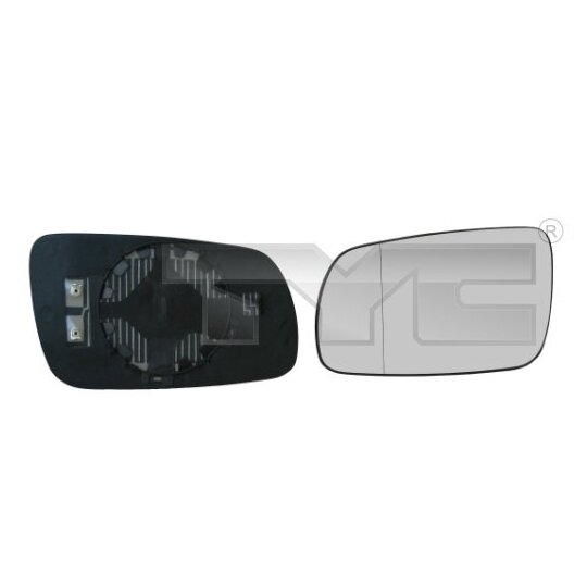 332-0014-1 Mirror Glass, outside mirror