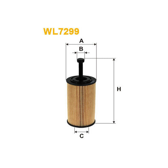 WL7299 Oil filter