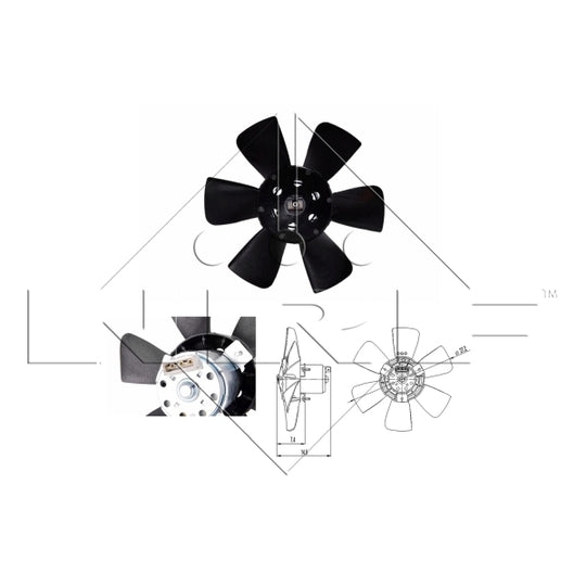 47390 Fan, radiator