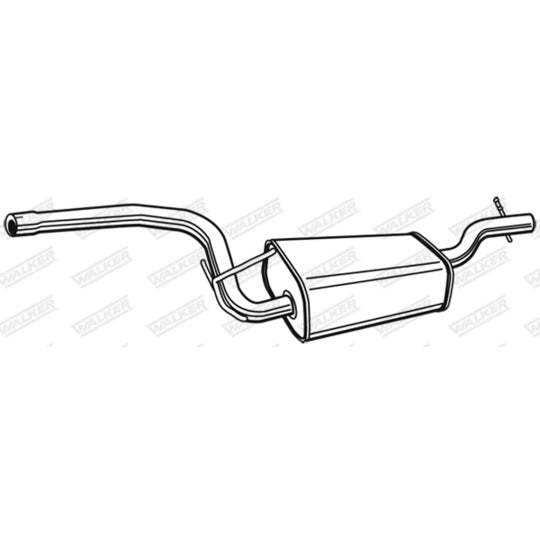 71002 Middle Silencer