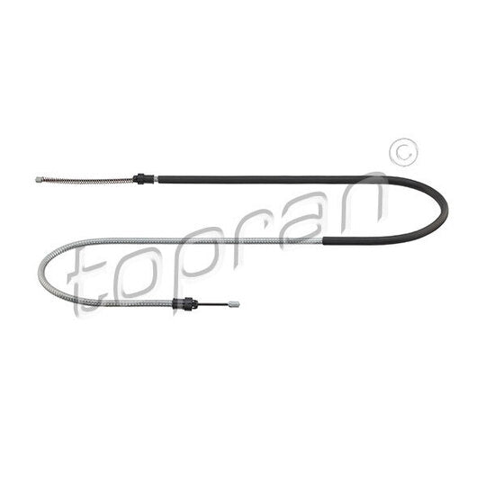 631 758 Cable, parking brake