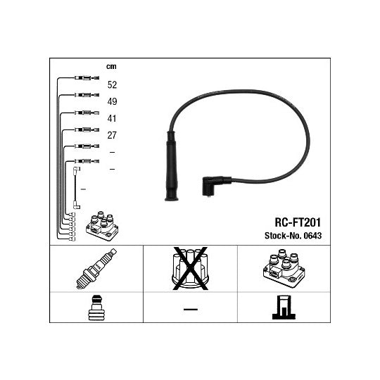 0643 Ignition Cable Kit