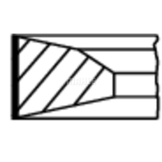 227 RS 00111 0N0 Piston Ring Kit