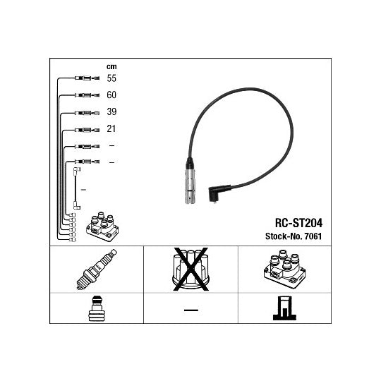 7061 Ignition Cable Kit