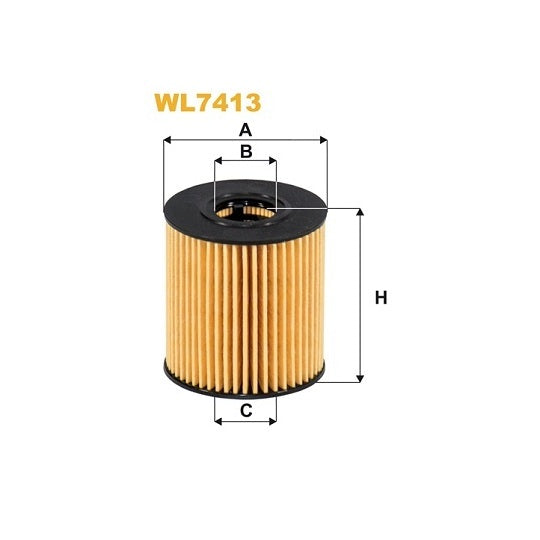 WL7413 Oil filter