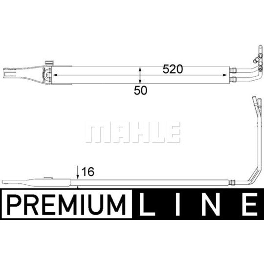 CLC 10 000P Oil Cooler, steering system