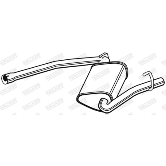 23054 Middle Silencer