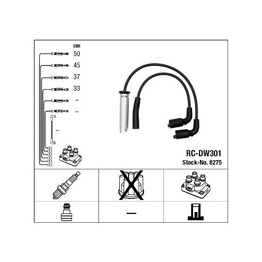 8275 Ignition Cable Kit