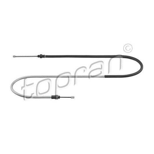 631 951 Cable, parking brake