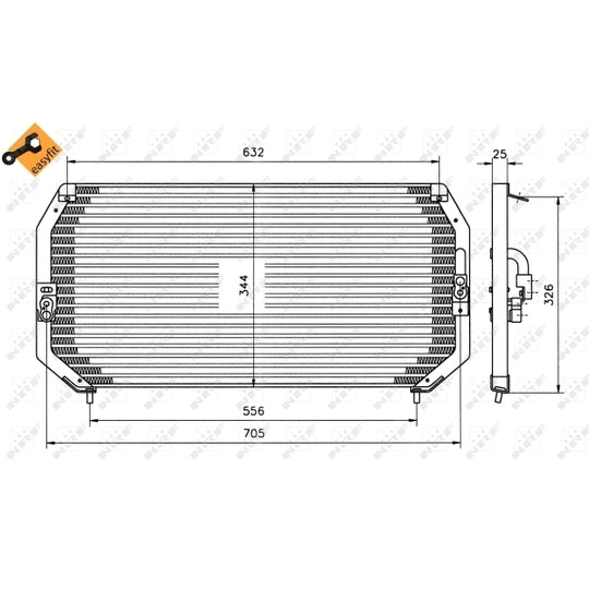 35193 Condenser, air conditioning