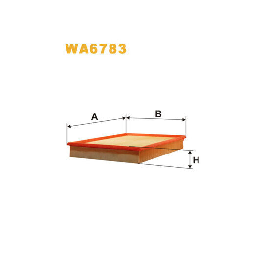 WA6783 Air filter