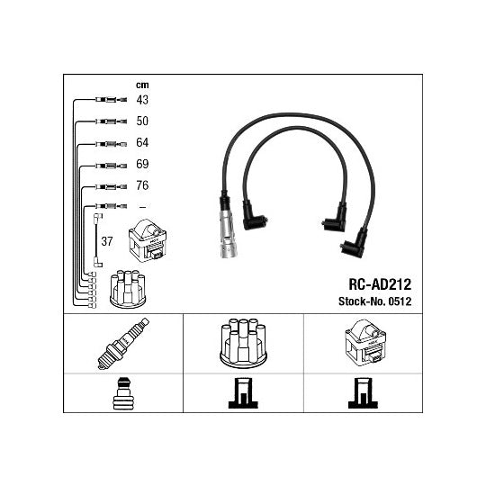0512 Ignition Cable Kit