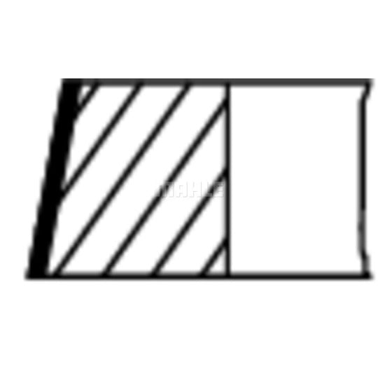 034 75 N2 Piston Ring Kit