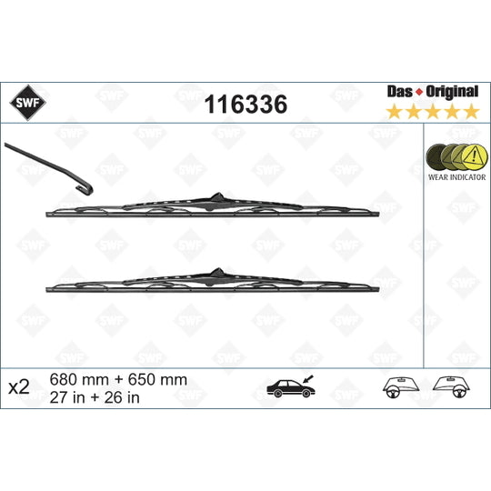 116336 Wiper Blade