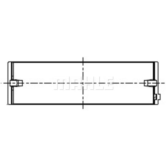 227 HL 21666 025 Crankshaft Bearings