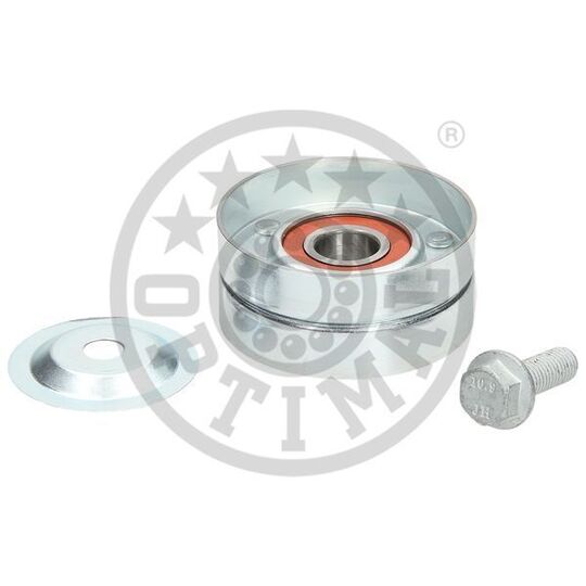 0-N2395S Deflection/Guide Pulley, v-ribbed belt
