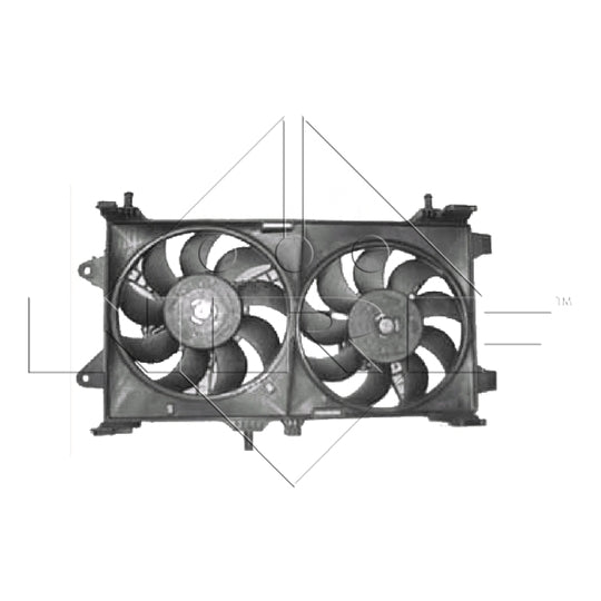 47802 Fan, radiator