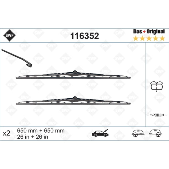 116352 Wiper Blade