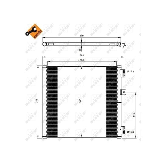 350204 Condenser, air conditioning
