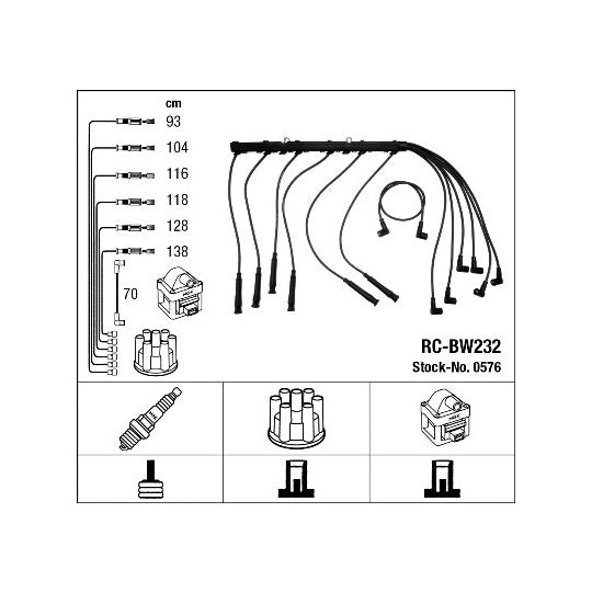 0576 Ignition Cable Kit
