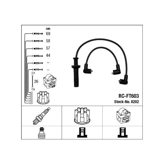 8202 Ignition Cable Kit