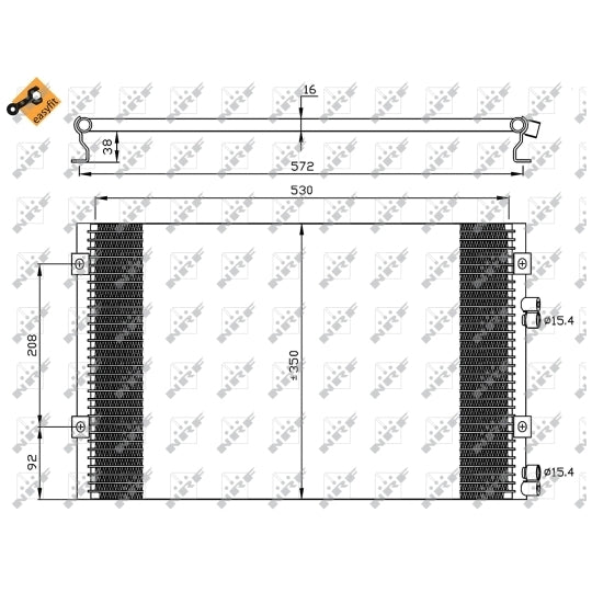 35608 Condenser, air conditioning