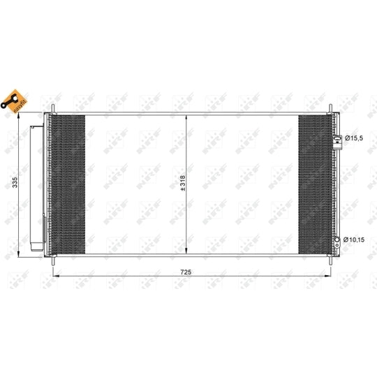 35943 Condenser, air conditioning