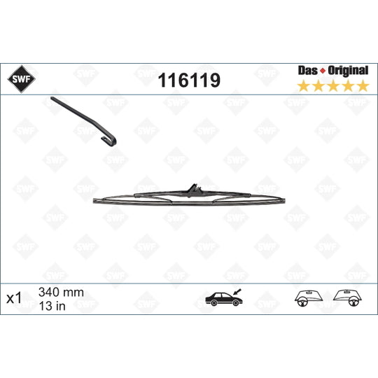 116119 Wiper Blade