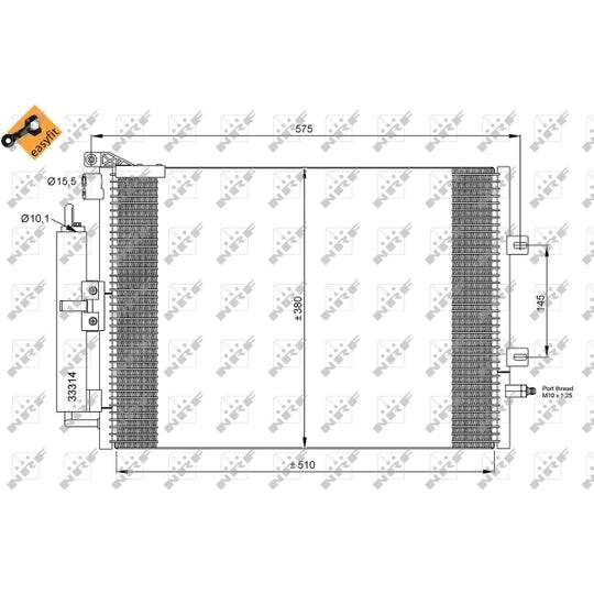 35897 Condenser, air conditioning