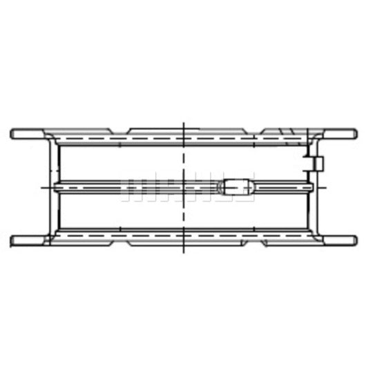 001 FL 21834 000 Crankshaft Bearings