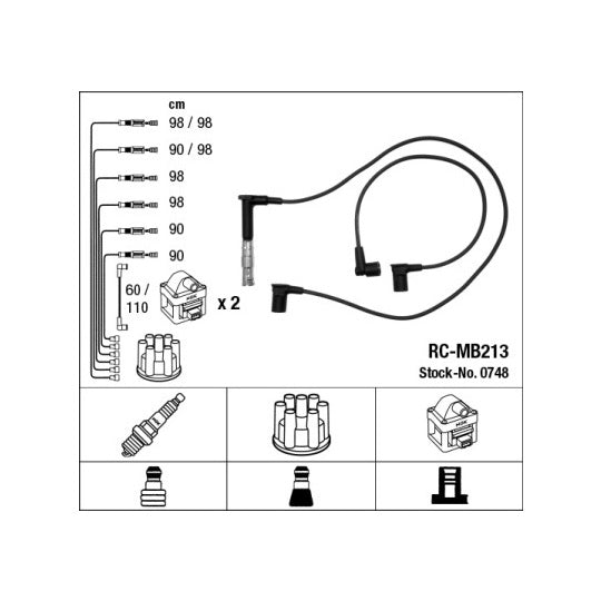 0748 Ignition Cable Kit
