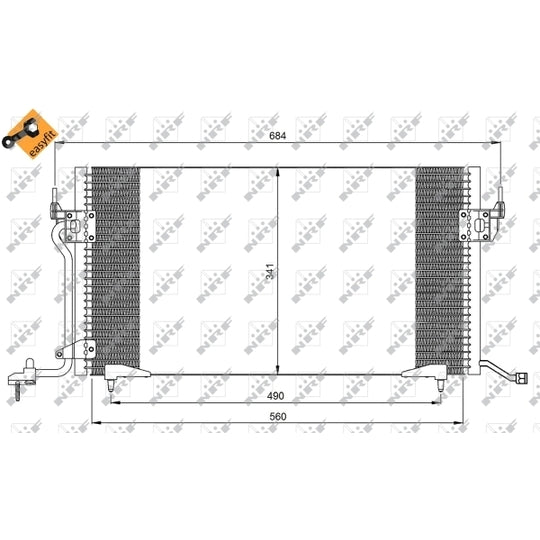 35260 Condenser, air conditioning