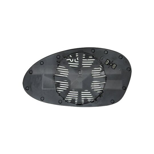 303-0096-1 Mirror Glass, outside mirror