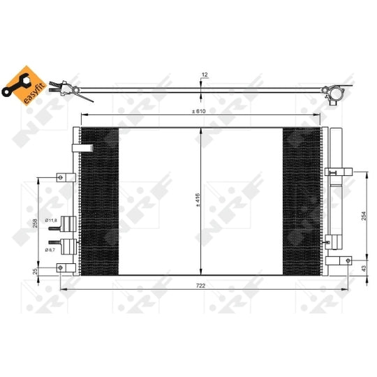 35911 Condenser, air conditioning