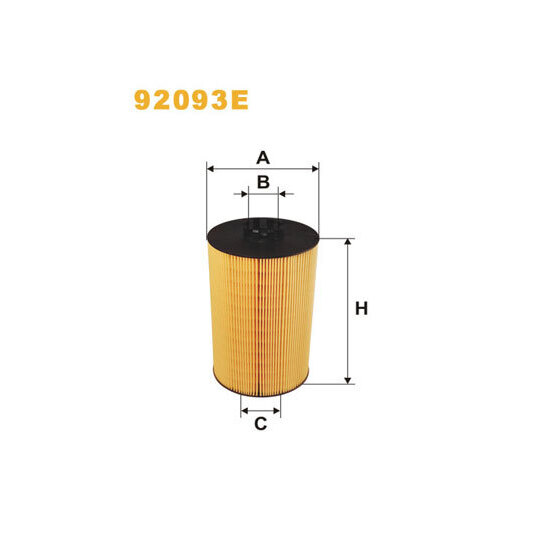 92093E Oil filter